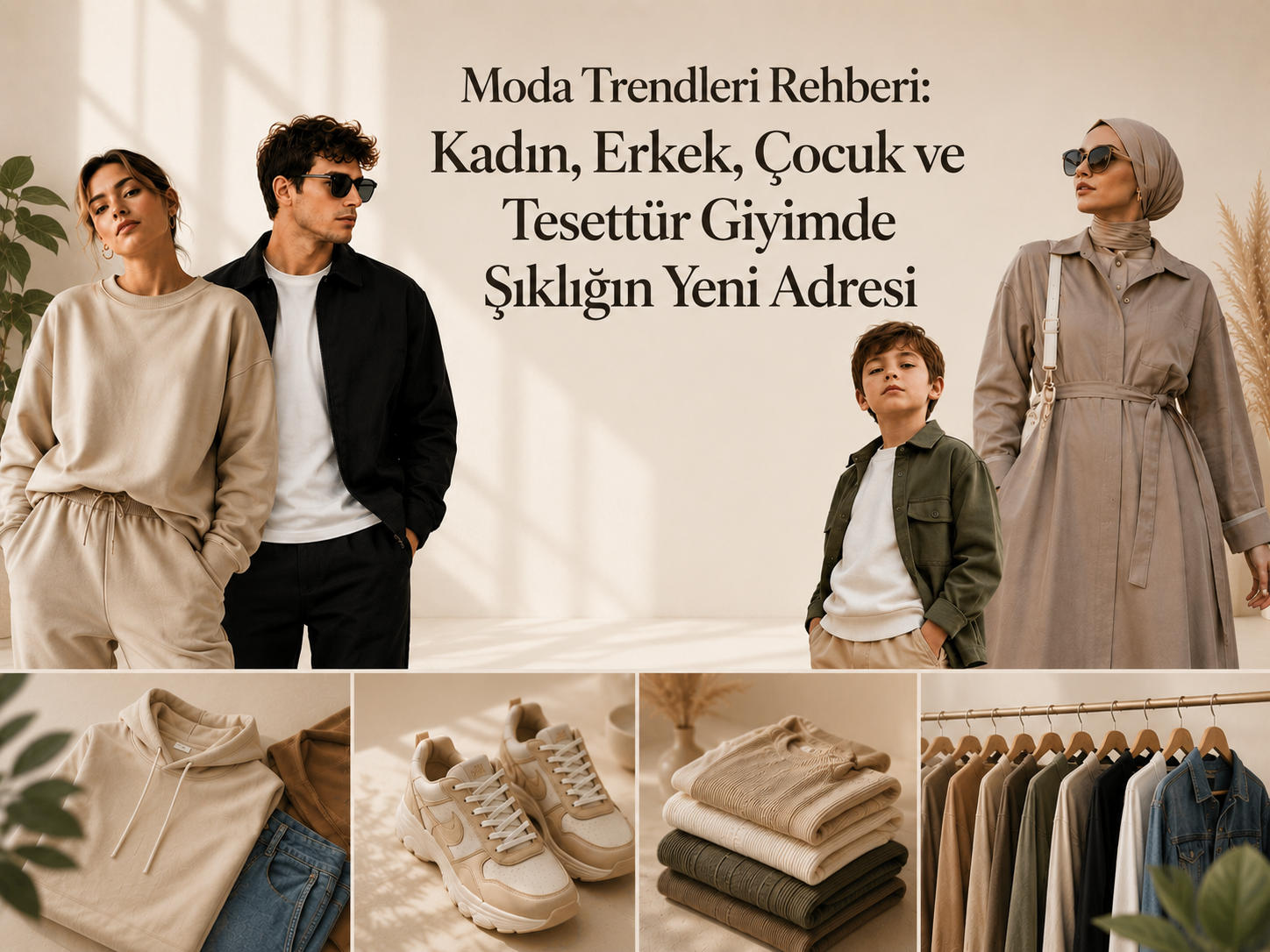 Moda Trendleri Rehberi: Kadın, Erkek, Çocuk ve Tesettür Giyimde Şıklığın Yeni Adresi