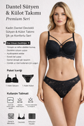 Dantel Sütyen & Külot Takımı – Premium Seri