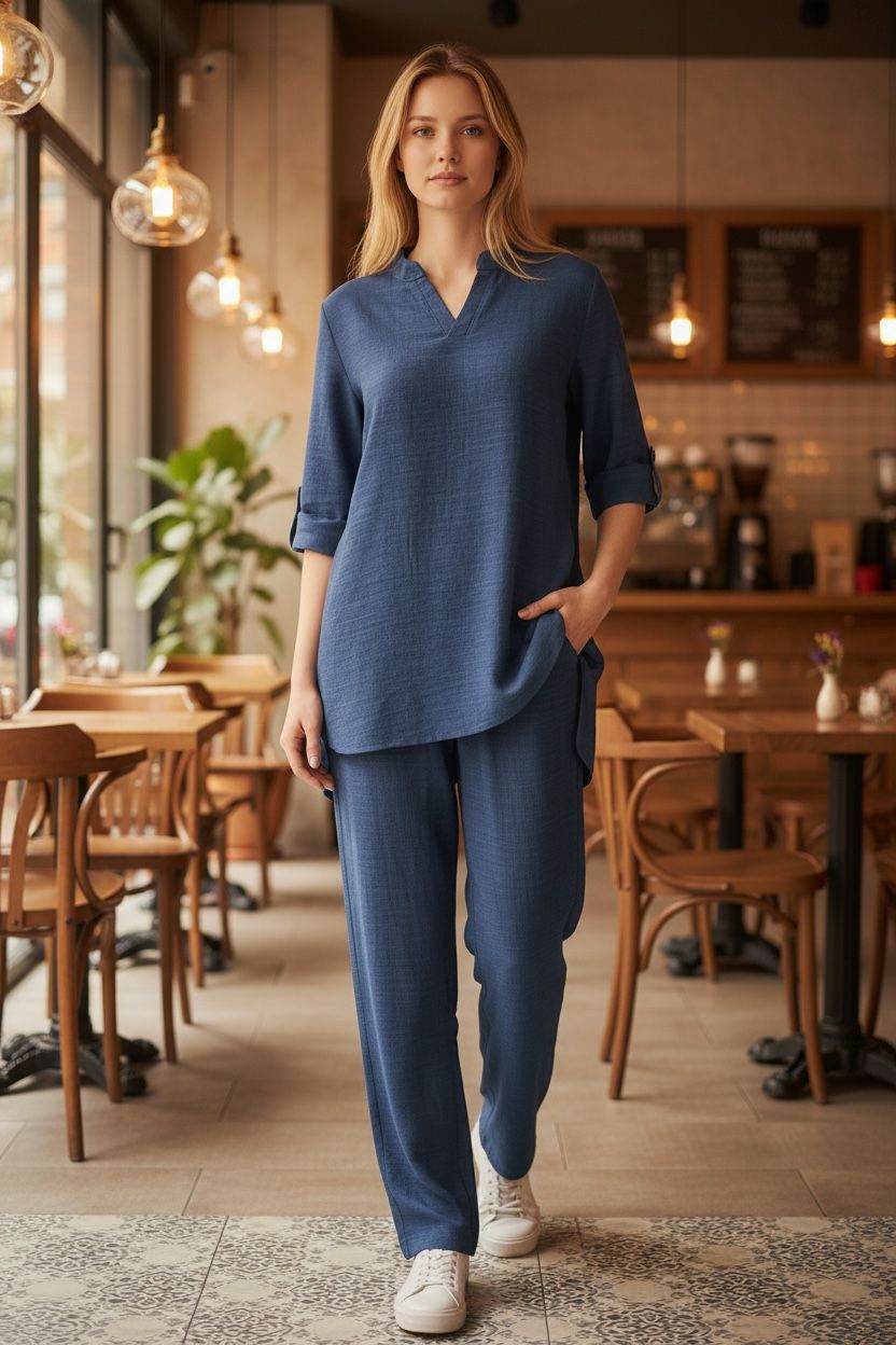 Ürün İsmi:
İndigo Mavi Rahat Kesim Kadın Takım